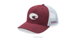 Costa Del Mar CORE PERFORMANCE TRUCKER Unisex Maroon Accessory JD4ZT675