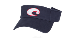 Costa Del Mar COTTON VISOR Unisex Navy Accessory JD4ZT731