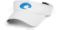 Costa Del Mar COTTON VISOR Unisex White Accessory JD4ZT732