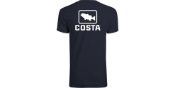 Costa Del Mar EMBLEM BASS SS Men Navy Apparel JD4ZT640