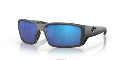 Costa Del Mar FANTAIL PRO Men Matte Gray Sunglasses JD4ZT279