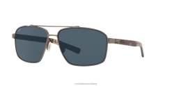 Costa Del Mar FLAGLER Men Brushed Gunmetal Sunglasses JD4ZT104
