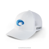 Costa Del Mar FLEX FIT LOGO TRUCKER Unisex White Accessory JD4ZT707