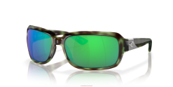 Costa Del Mar ISABELA Women Shiny Seagrass Sunglasses JD4ZT906