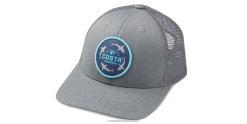 Costa Del Mar OCEARCH CIRCLE SHARK TRUCKER HAT Unisex Gray Accessory JD4ZT743
