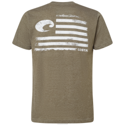 Costa Del Mar PRIDE Men Military Green Hthr Apparel JD4ZT530