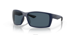 Costa Del Mar REEFTON Men Matte Blue Sunglasses JD4ZT146