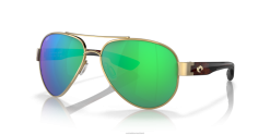 Costa Del Mar SOUTH POINT Men Gold Sunglasses JD4ZT47