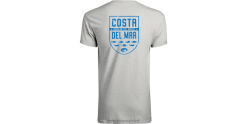 Costa Del Mar SPECIES SHIELD SS Men Heather Gray Apparel JD4ZT510