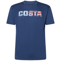 Costa Del Mar TECH COSTAMERICA SS Men Navy Apparel JD4ZT513