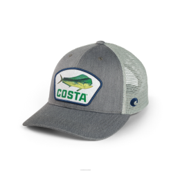 Costa Del Mar TOPO DORADO TRUCKER Unisex Gray Accessory JD4ZT710