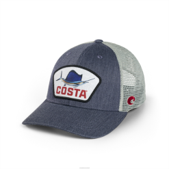 Costa Del Mar TOPO SAILFISH TRUCKER Unisex Navy Accessory JD4ZT711