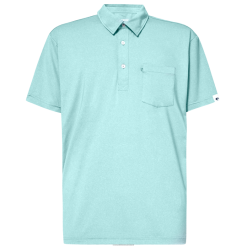 Costa Del Mar VOYAGER POLO Men Seafoam Heather Apparel JD4ZT616