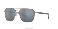 Costa Del Mar WADER Men Brushed Gunmetal Sunglasses JD4ZT95